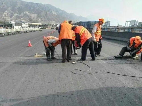 海尾镇道路桥梁病害治理